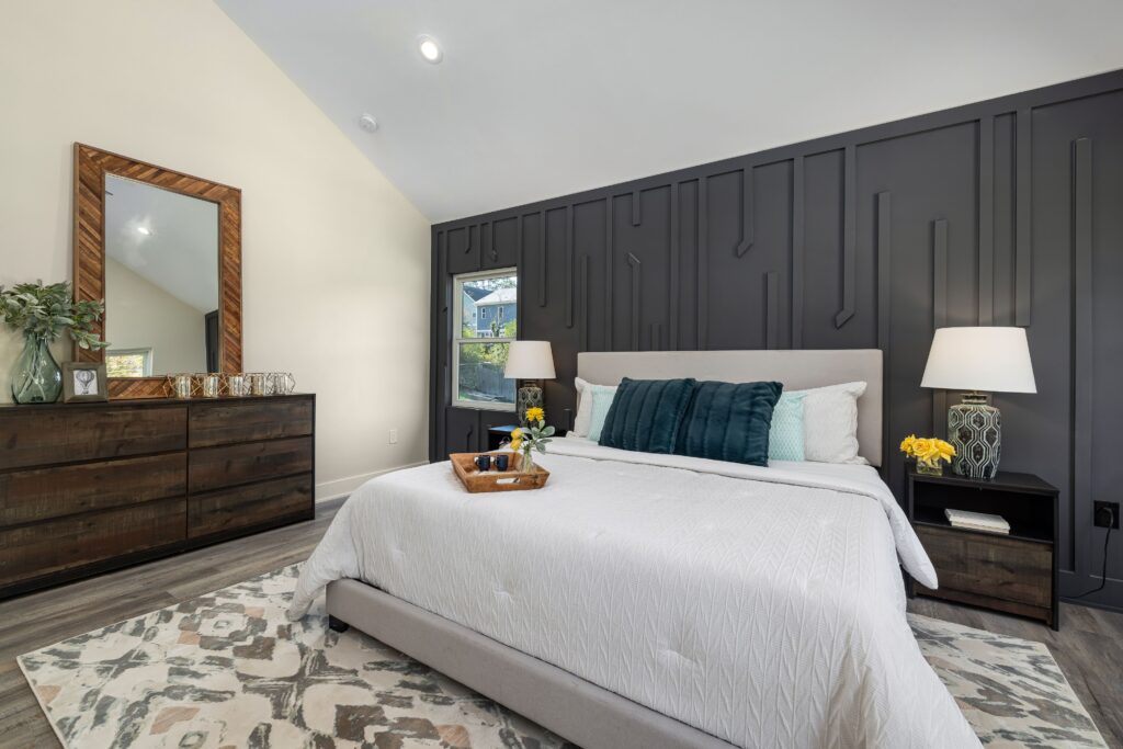Bedroom flower decor